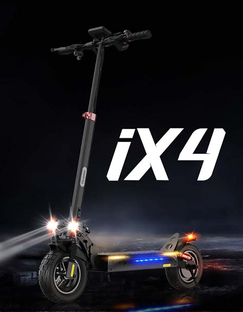 Iscooter Ix4 Electric Scooter 10 Tires 800w Motor App Control Europe