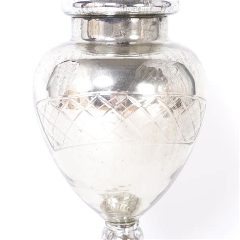 Antique Mercury Glass Apothecary Urns For Sale At 1stdibs Mercury