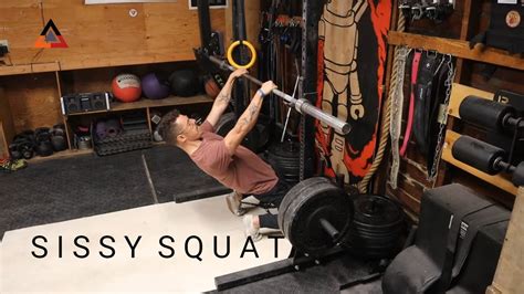 ASSISTED SISSY SQUATS HOW TO TECHNIQUE YouTube