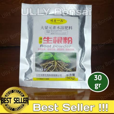 Jual PUPUK ROOT POWDER HORMON PERTUMBUHAN AKAR STEK CANGKOK 30Gram Di