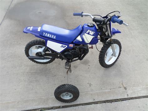 Yamaha PW50 With training wheels