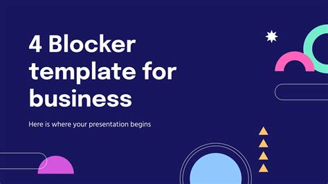 4 Blocker Template Google Slides And PowerPoint Templates