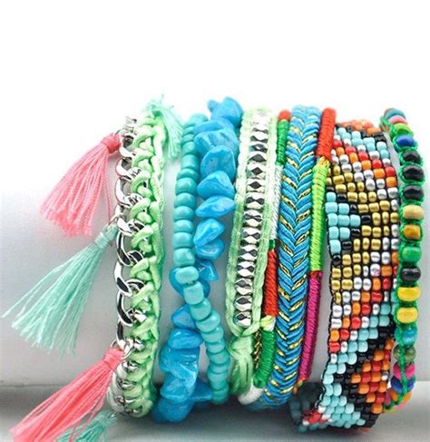 Magnetic Wrap Braided Brazilian Bracelet Multilayer Bohemia Friendship