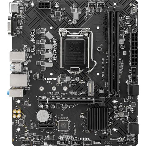 MSI PRO H510M – B MOTHERBOARD – ACD Tech