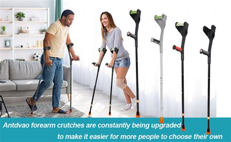 Antdvao Folding Crutch X Unit Forearm Crutch Crutch For Adults