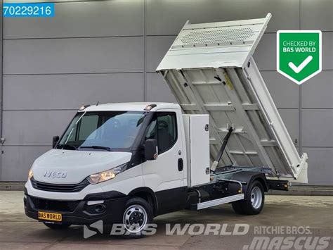 Iveco Daily 35C12 Kipper Met Kist 3500kg Trekhaak Airco 2018 Veghel