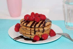 Vegan Protein Chocolate Raspberry Pancakes Di Hickman