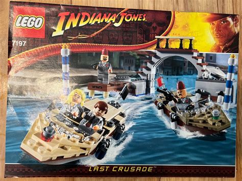 LEGO Indiana Jones Venice Canal Chase 7197 Used Complete EBay