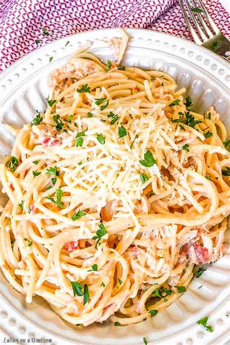 Crock Pot Cheesy Chicken Spaghetti Recipe Crock Pot Creamy Spaghetti