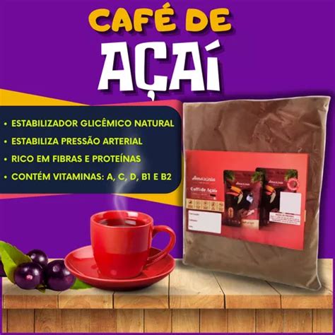 Café Do Caroço Açaí 1500 Gramas Mebuscar Brasil