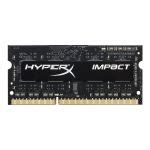 Memória RAM Kingston 8GB HyperX Impact Black DDR3 1600MHz PC3 12800