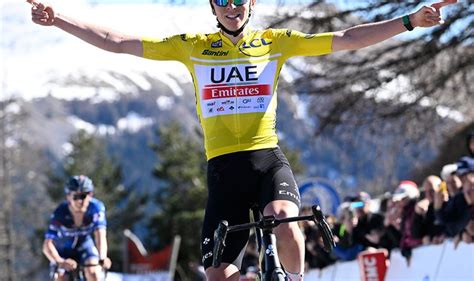 PARIGI NIZZA POGACAR PADRONE ASSOLUTO SUO ANCHE L ARRIVO DI COL DE LA