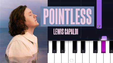 Lewis Capaldi - Pointless | Piano Tutorial w/ lyrics Accordi - Chordify