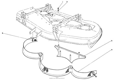 Toro Professional 30798 Groundsmaster 220 1990 Sn 0000001 0999999 Parts Diagram For 52