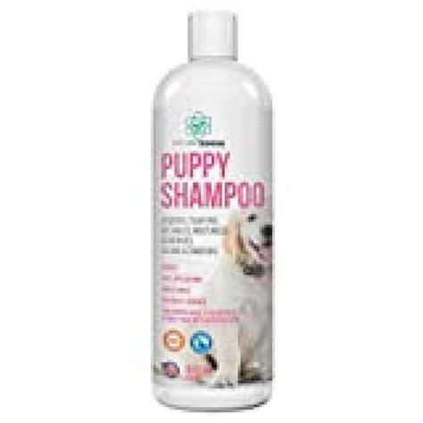 Tearless Puppy Shampoo and Conditioner Gentle and Sensitive, Coconut Oil, Oatmeal and Aloe Dog ...