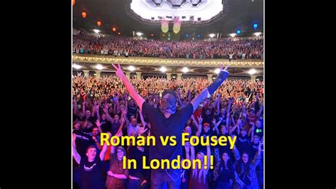 Going To Roman VS Fousey In London YouTube