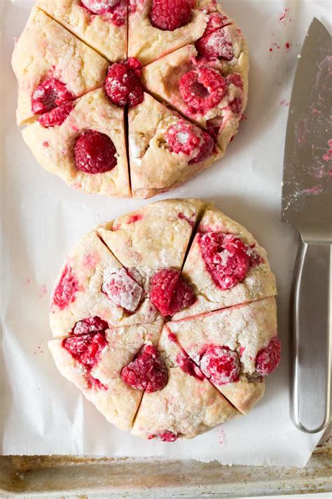 Raspberry Lemon Scones Baking The Goods