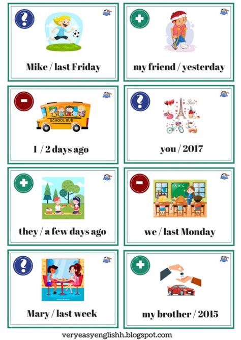 Past Simple Speaking Cards Esl Worksheet By Marceliasesl NBKomputer