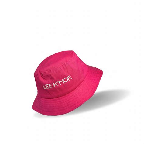 Hot Pink Bucket Hat Lee Kmor