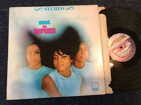 The Supremes Meet The Supremes Lp Motown 1965 Stereo Soul Diana Ross