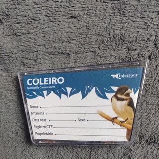 Placa Identifica O Trinca Ferro Coleiro Shopee Brasil