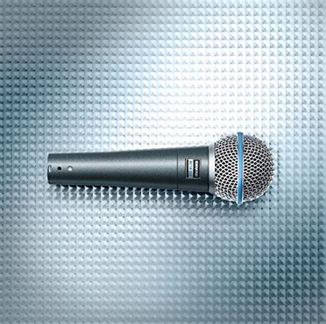 Shure BETA 58A Vocal Microphone Single Element Supercardioid Dynamic