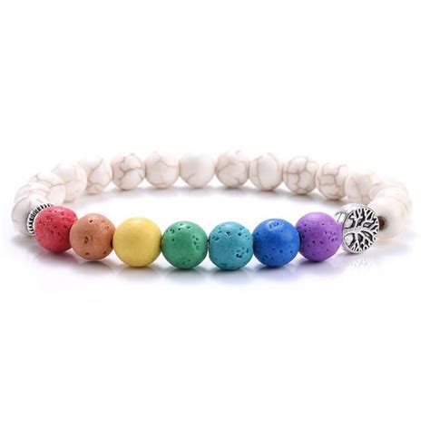 Arbre De Vie Chakra Bracelets Breloques Arbre De Vie Faits La