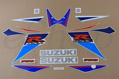 Gsxr 750 K6 K7 2006 2007 Set Eshop Stickers