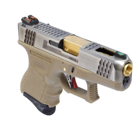 Pistola De Airsoft Gbb We Glock G26 T04