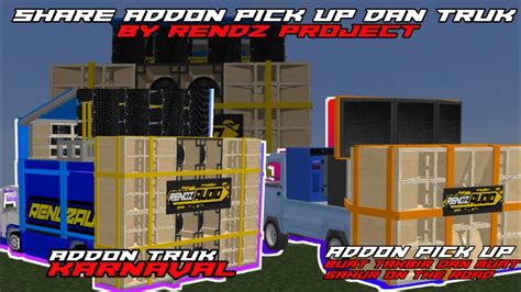 Share Addon Truk Sound System Dan Truk Sound System🔥 Youtube