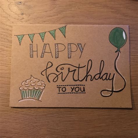 Happy birthday to you card 생일 카드 디자인 카드 손글씨