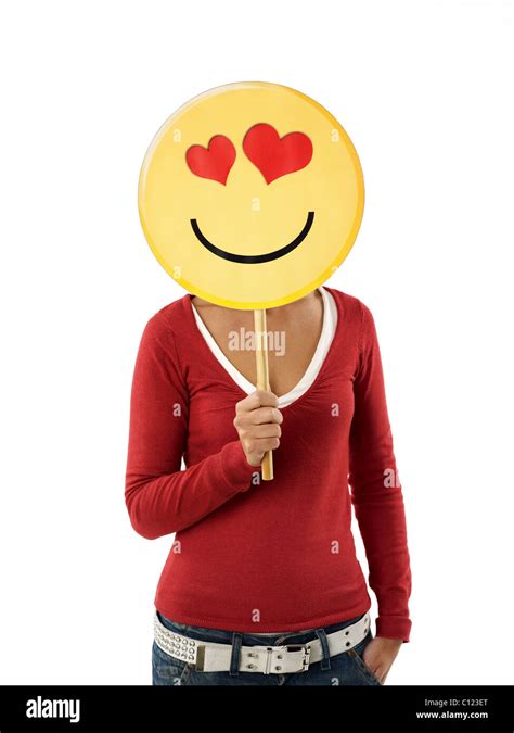 Smiley Smiling Happy Emoticon Yellow Face Hi Res Stock Photography And