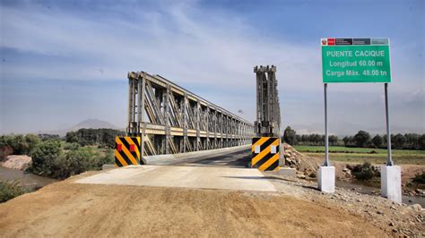 Laredo Inauguran Puente Modular En El Sector Cacique