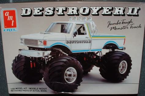 Amt Destroyer Ii Ford Monster Truck Plastic Model Kits Cars Model