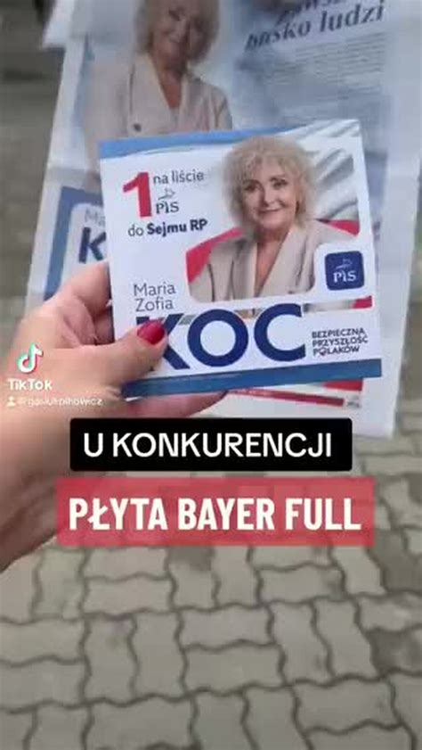 Kto bogatemu zabroni Zamiast ulotki płyta Bayer Full Tak promuje się