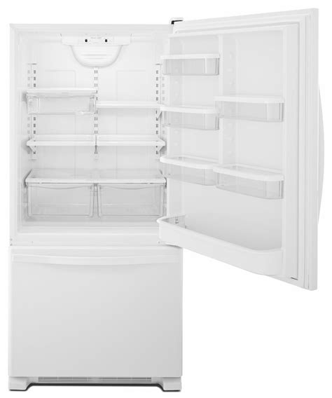 Whirlpool White Bottom Freezer Refrigerator Wrb329dmbw