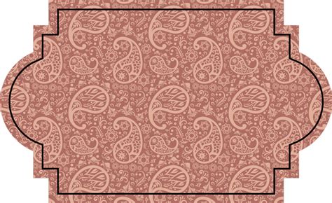 Tapis Vinyle Entr E Motif Paisley Tenstickers