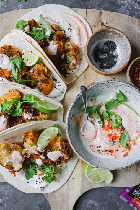 Crispy Cauliflower Tacos Lucy And Lentils Vegetable Curry