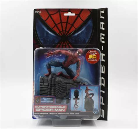 Spider Man The Movie Super Poseable Spider Man Action Figure Eur