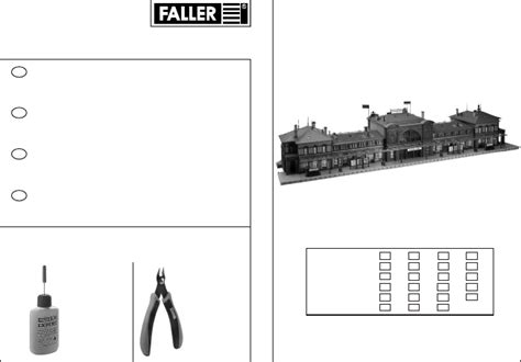 Handleiding Faller Set H Station Bonn