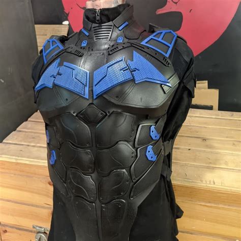 Nightwing Chest Armor For Cosplay Etsy