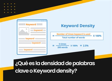 Qué es la densidad de palabras clave o Keyword density