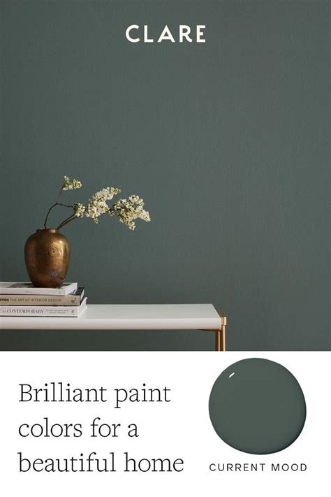 Current Mood Green Interior Wall Paint Clare Paint Colors For