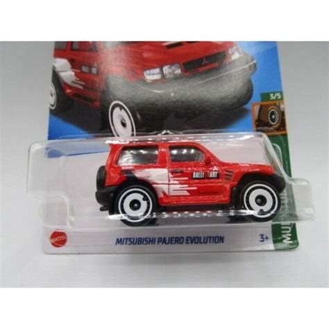 Hot Wheels Toys Hot Wheels Mitsubishi Pajero Evolution Red