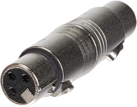 Amazon Neutrik Na Ff Adapter Xlr Female To Xlr Female Silver