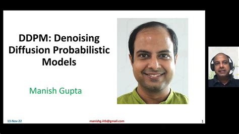 Ddpm Denoising Diffusion Probabilistic Models Youtube