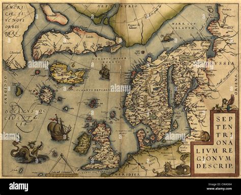 16th Century Europe Map