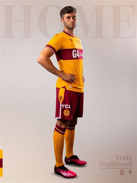 Motherwell FC 2023 24 Macron Home Kit Released The Kitman