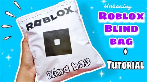 Paper Diy 😍 Large Roblox Blind Bag Paper Asmr Opening Blind Bag Youtube