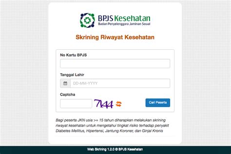 Link Dan Cara Skrining Kesehatan Bpjs Kesehatan Secara Online